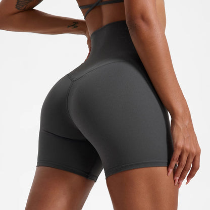High Waist Yoga Shorts - Comfortable & Stylish Workout Gear