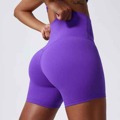 High Waist Yoga Shorts - Comfortable & Stylish Workout Gear