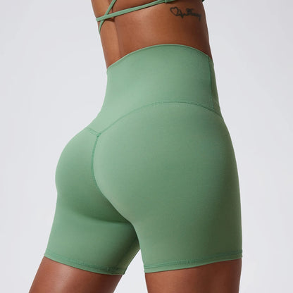 High Waist Yoga Shorts - Comfortable & Stylish Workout Gear