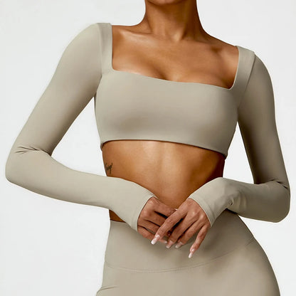 Gym Top - Quick Dry Sportswear & Fitness Crop Top
