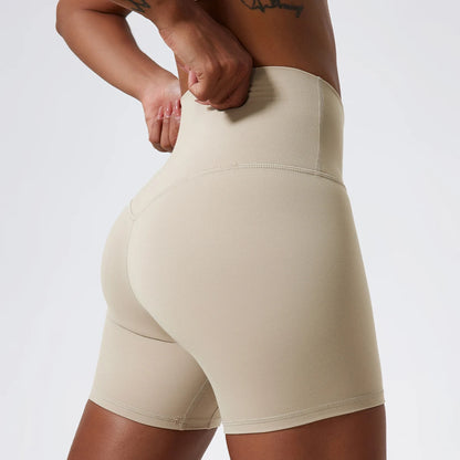 High Waist Yoga Shorts - Comfortable & Stylish Workout Gear