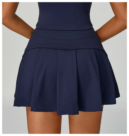 Tennis Skirt - Quick-Drying & Breathable Workout Skirt