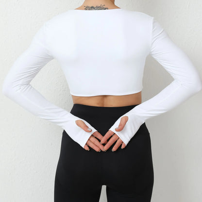 Gym Crop Top - Breathable & Quick Dry Fitness Essential