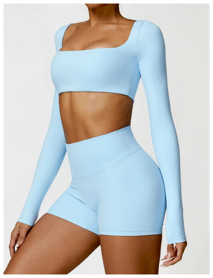 Gym Top - Quick Dry Sportswear & Fitness Crop Top