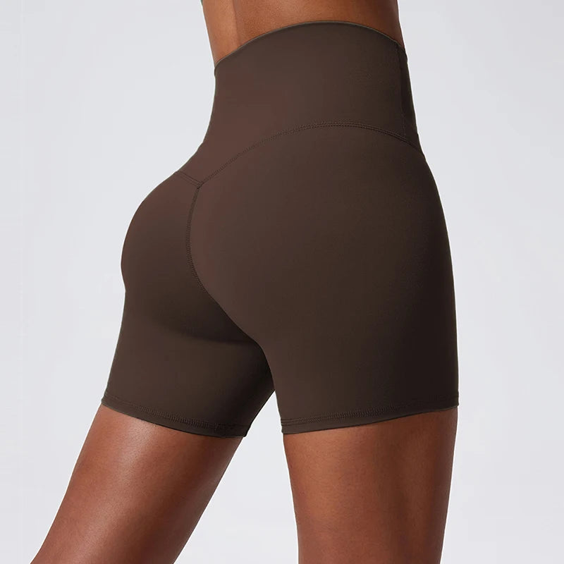 High Waist Yoga Shorts - Comfortable & Stylish Workout Gear