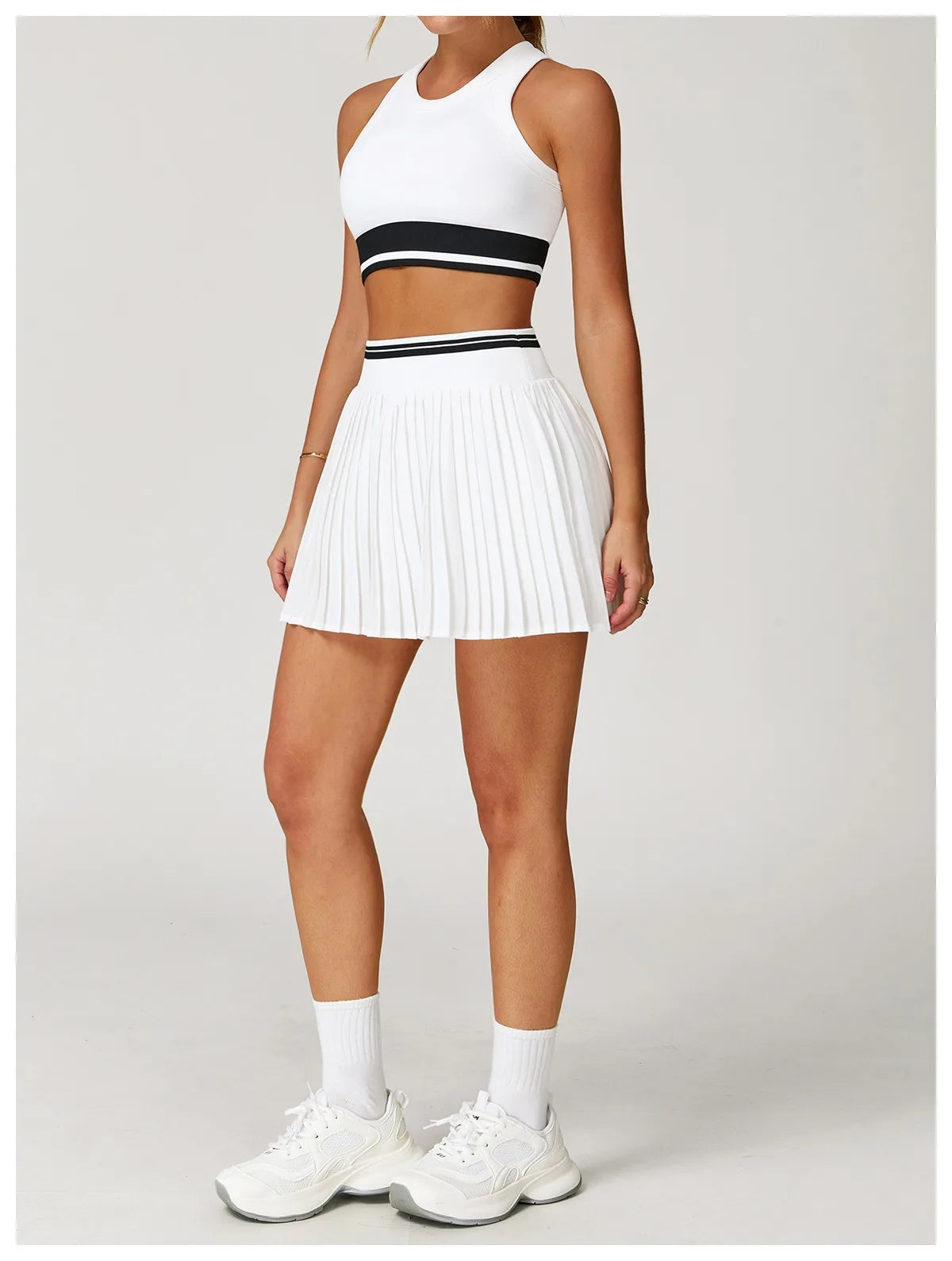 Tennis Dress Set - Quick-Drying Sportswear & Fitness Outfit