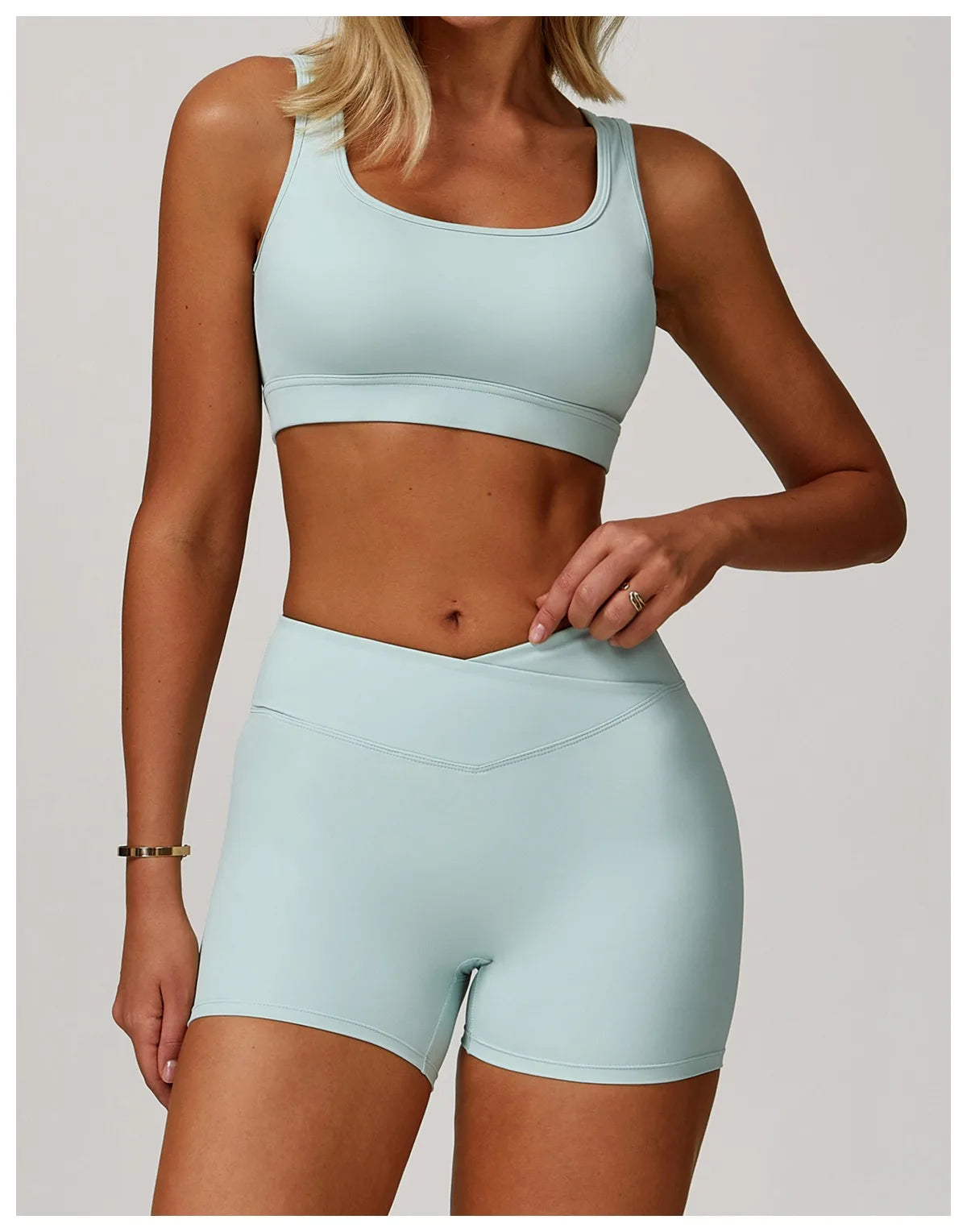 Workout Bra with Quick-Drying and High Impact Support