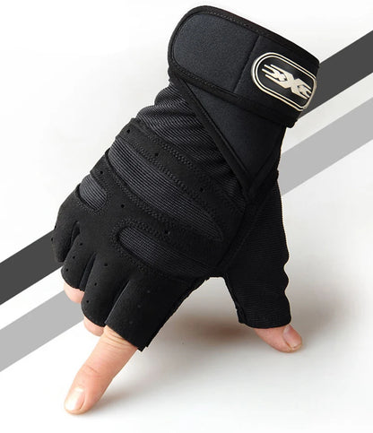 Weight Lifting Gloves With Wrist Wrap