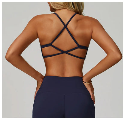 Breathable Sports Bra - Quick-Drying, Shockproof, Perfect for Fitness