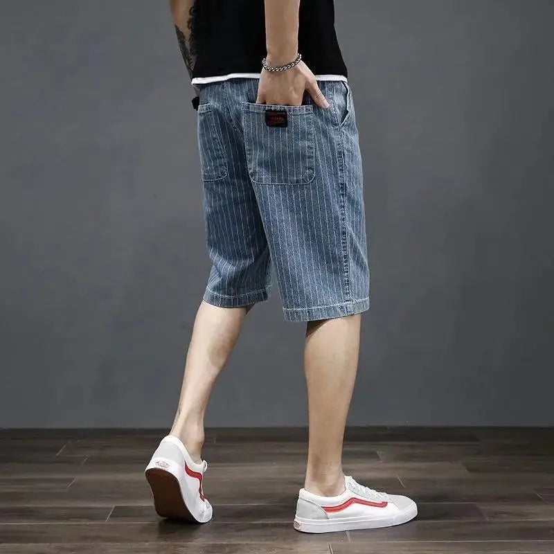 Men's Denim Shorts - Casual & Stretch Options Available