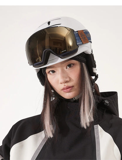 Ski Goggles with UV400 & Anti-Fog Features for Winter Sports