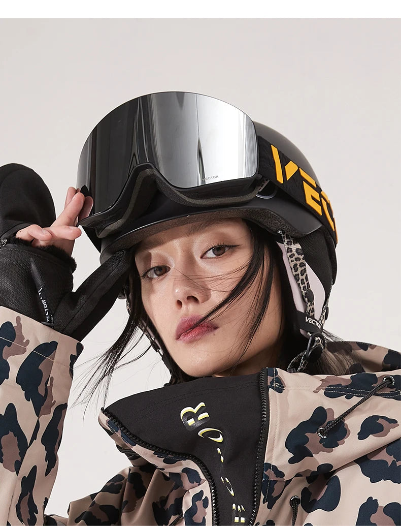 Ski Goggles with Anti Fog & UV400 Protection