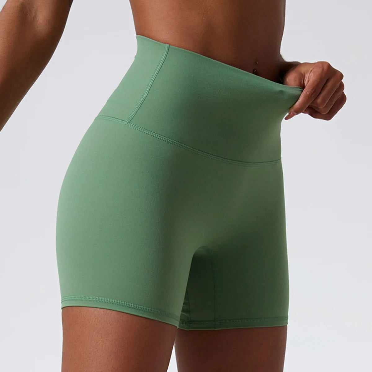 High Waist Yoga Shorts - Comfortable & Stylish Workout Gear