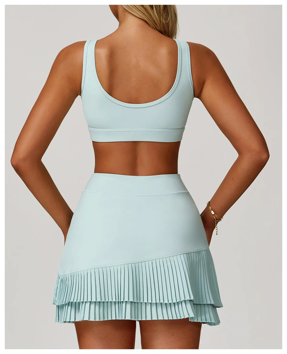 Workout Bra with Quick-Drying and High Impact Support