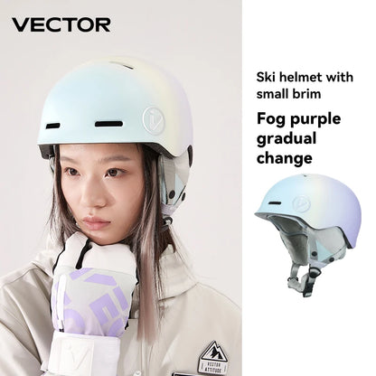 Ski Helmet with Removable Lining & CE Certified Safety