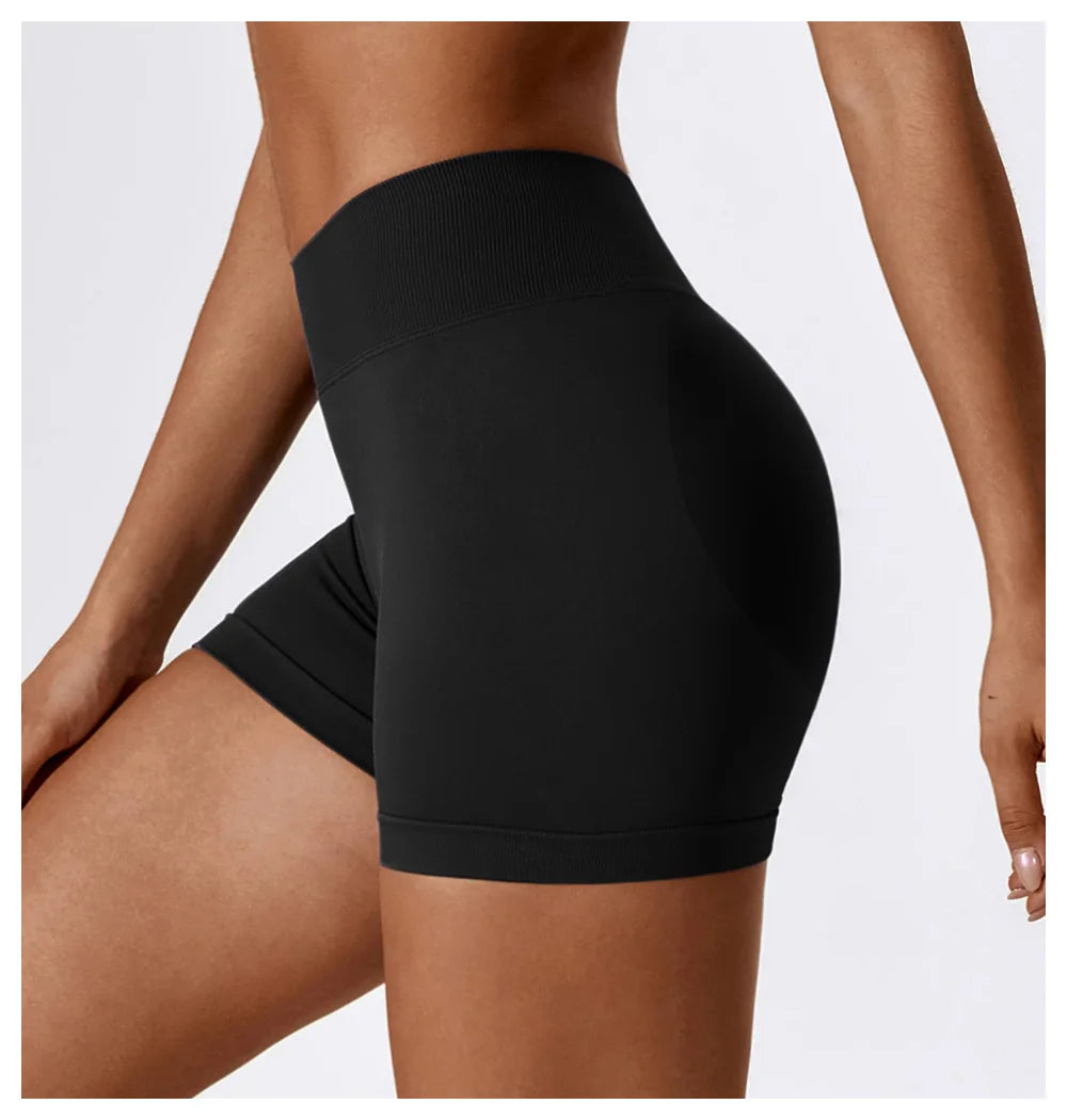 High Waist Yoga Shorts | Comfortable & Supportive Activewear