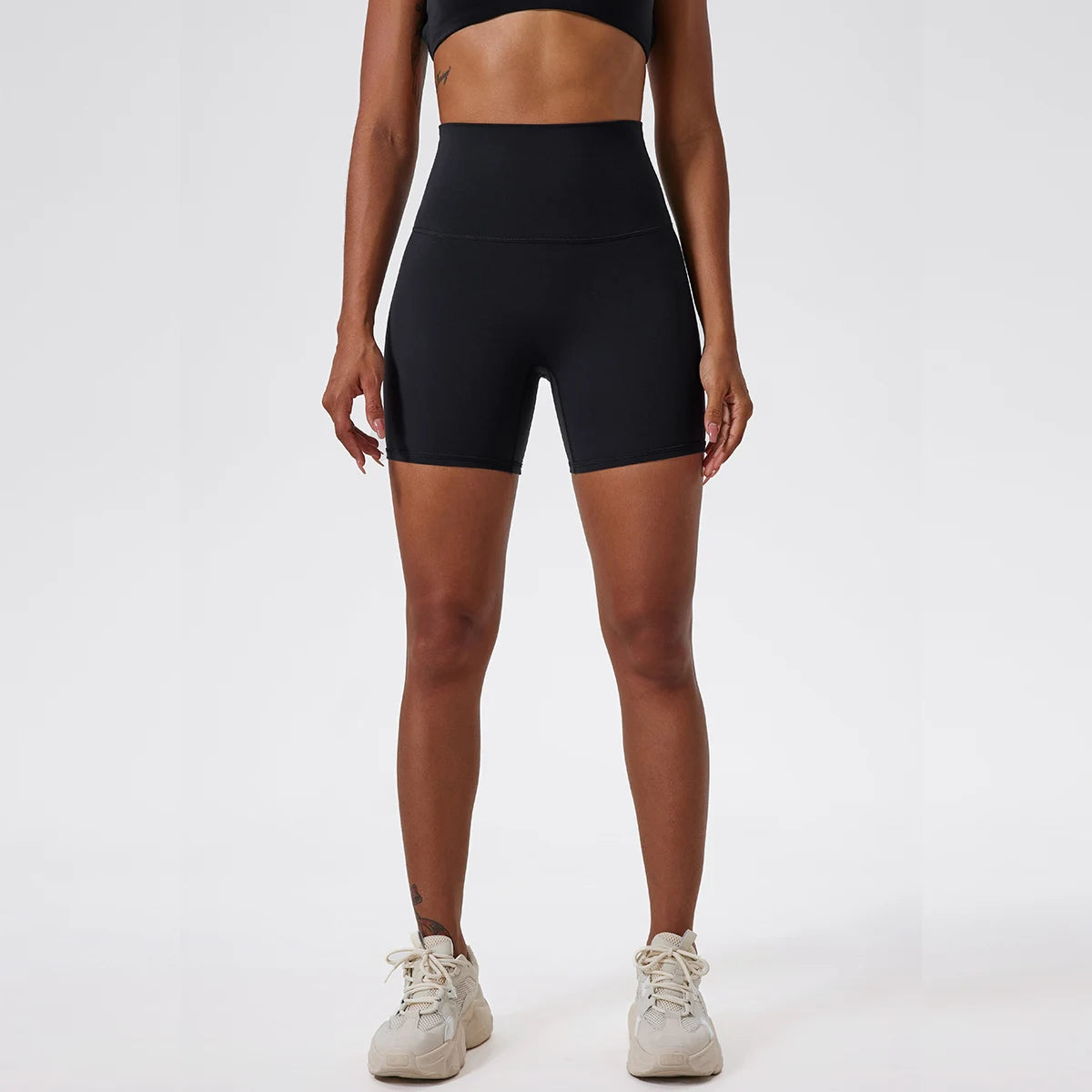 High Waist Yoga Shorts - Comfortable & Stylish Workout Gear