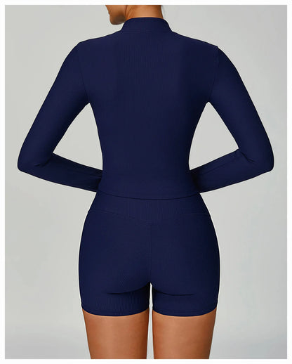 Yoga Jacket - Quick-Dry & Breathable Outdoor Workout Essential