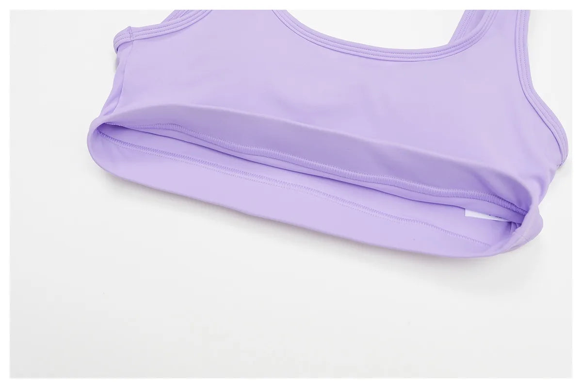 Workout Bra with Quick-Drying and High Impact Support