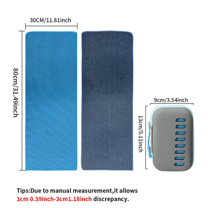 Compact & Portable Quick Dry Towels for Sports Gym, Hiking and Yoga