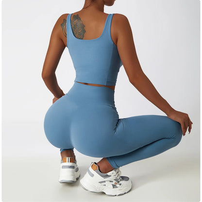 Cozy SkinFriendly Breathable Pocket Yoga Leggings - High Waist and Comfortable