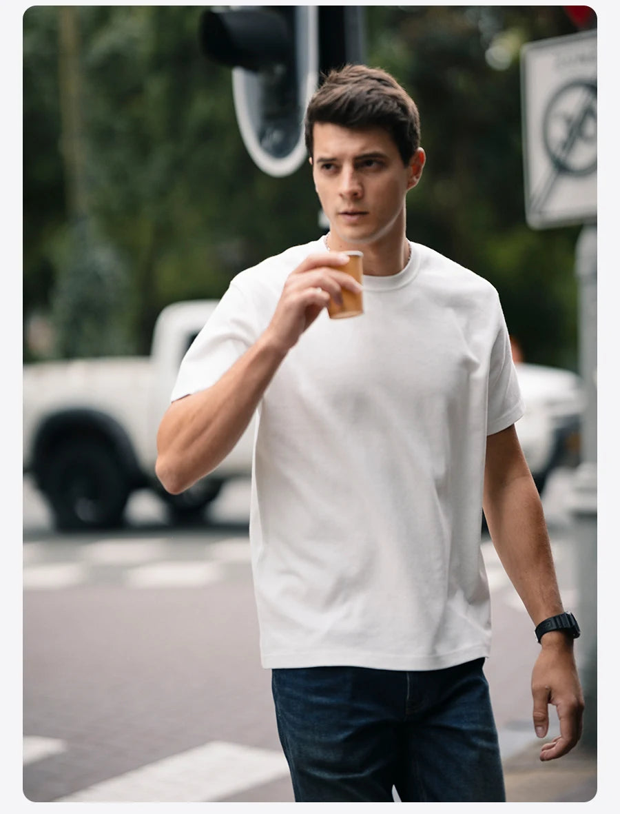 Thermal T-Shirt - Comfortable & Casual Brushed Cotton Tops