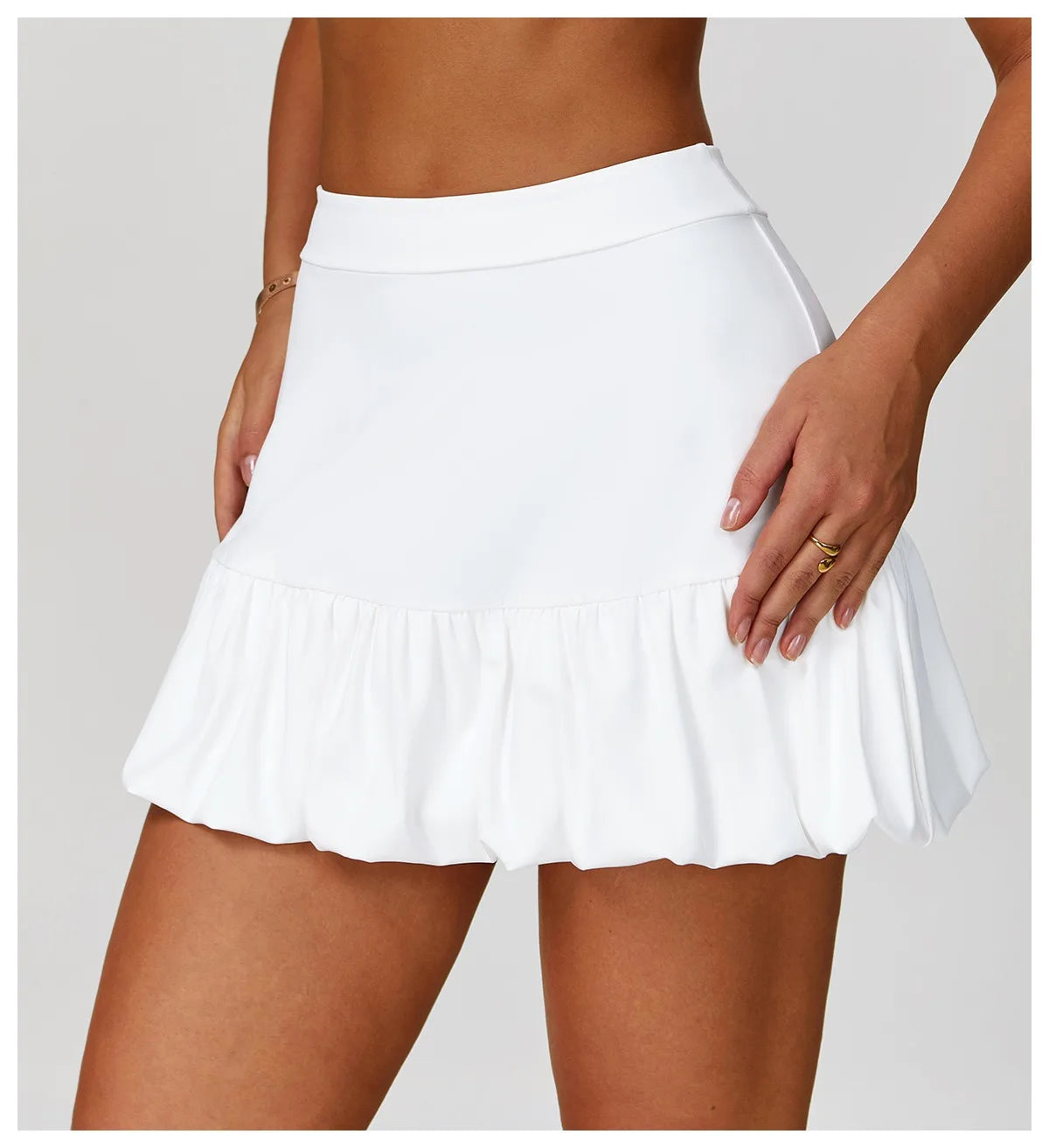 High Waisted Sports Skirt - Quick Dry & Breathable Performance