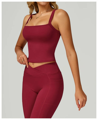 Sports Tank Top - Quick-Drying Fitness Vest & Breathable Workout Top