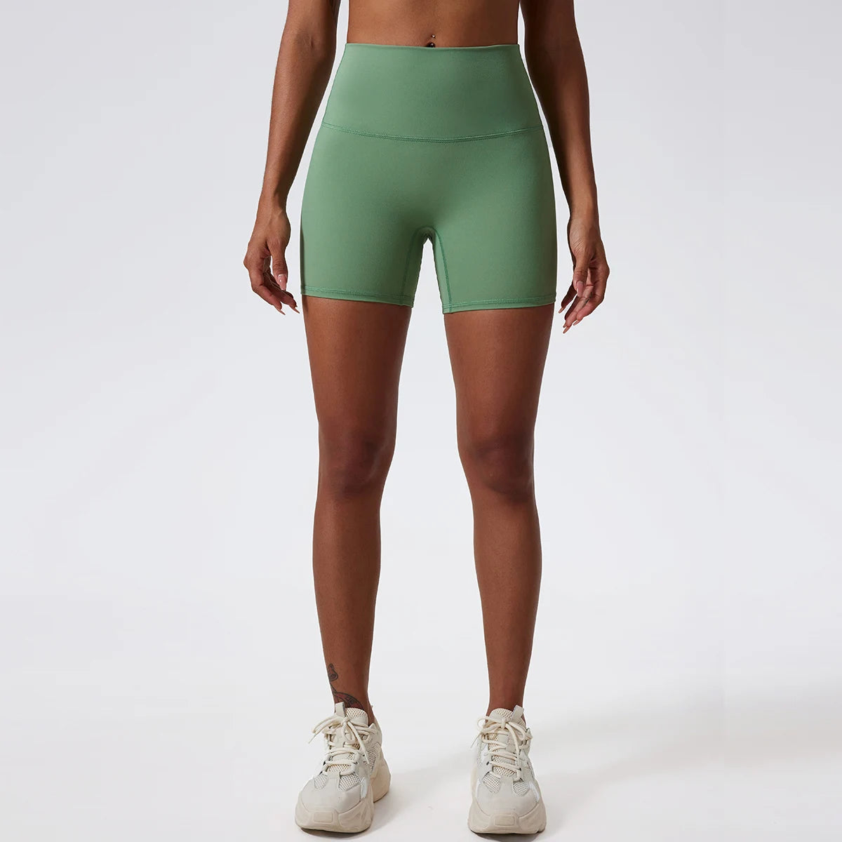 High Waist Yoga Shorts - Comfortable & Stylish Workout Gear