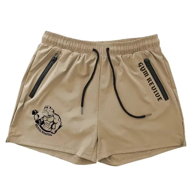 Men's Quick Dry Shorts - Versatile Running & Fitness Wear