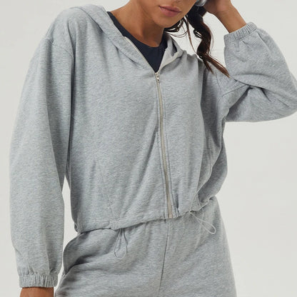 Workout Jacket - Breathable Running Jacket & Zipper Hoodie