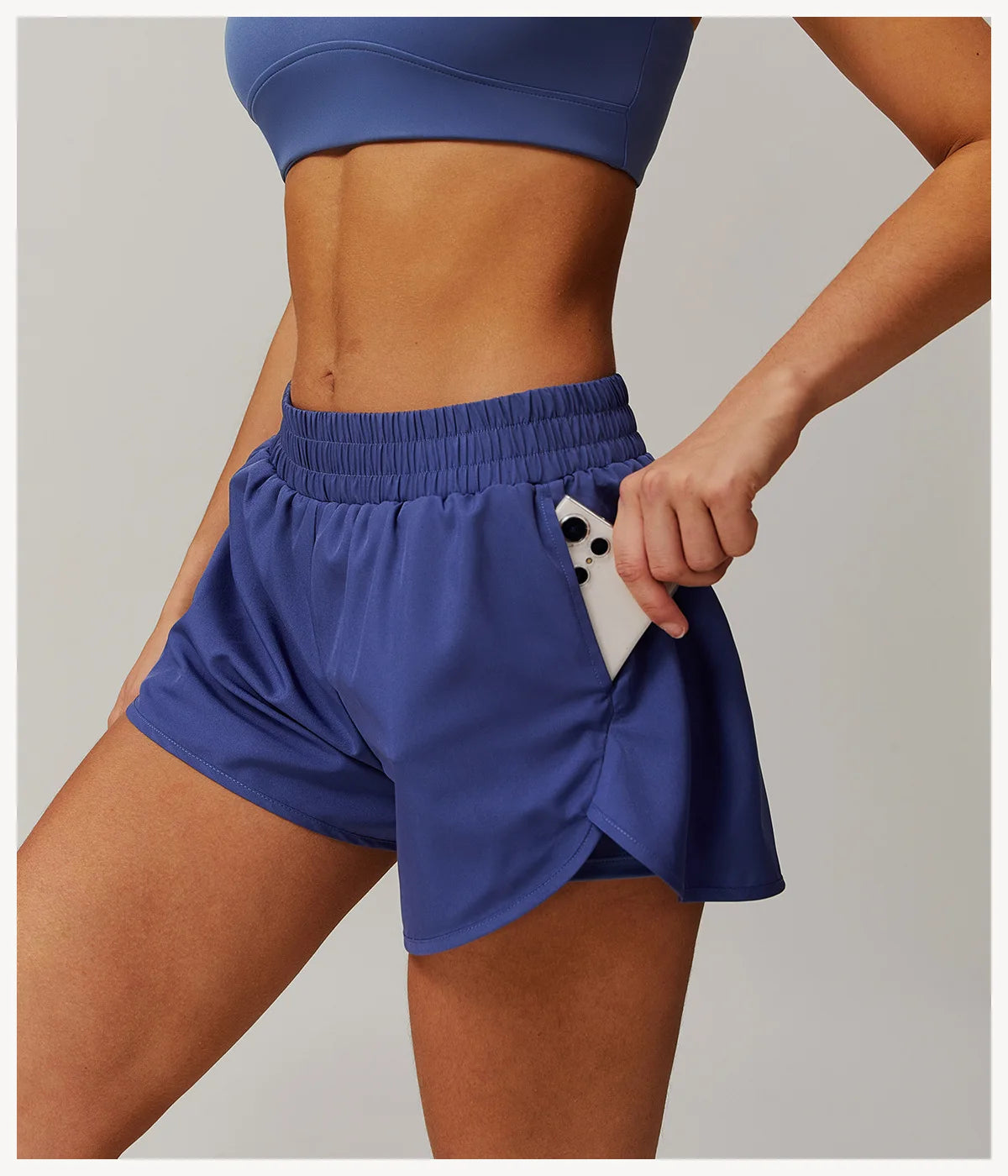 High Waist Sports Shorts - Comfort, Style, and Performance