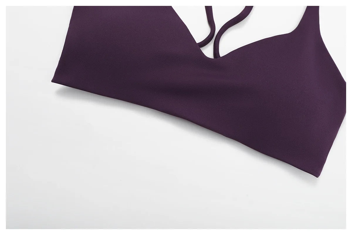 Breathable Sports Bra - Quick-Drying, Shockproof, Perfect for Fitness