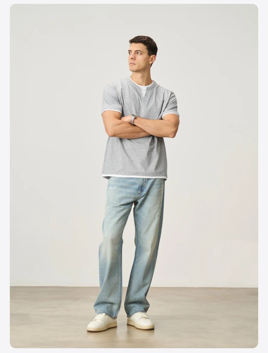 Oversize T-Shirt - Comfortable Cotton Tee & Breathable Summer Shirt