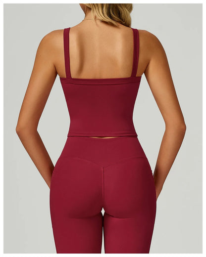 Sports Tank Top - Quick-Drying Fitness Vest & Breathable Workout Top