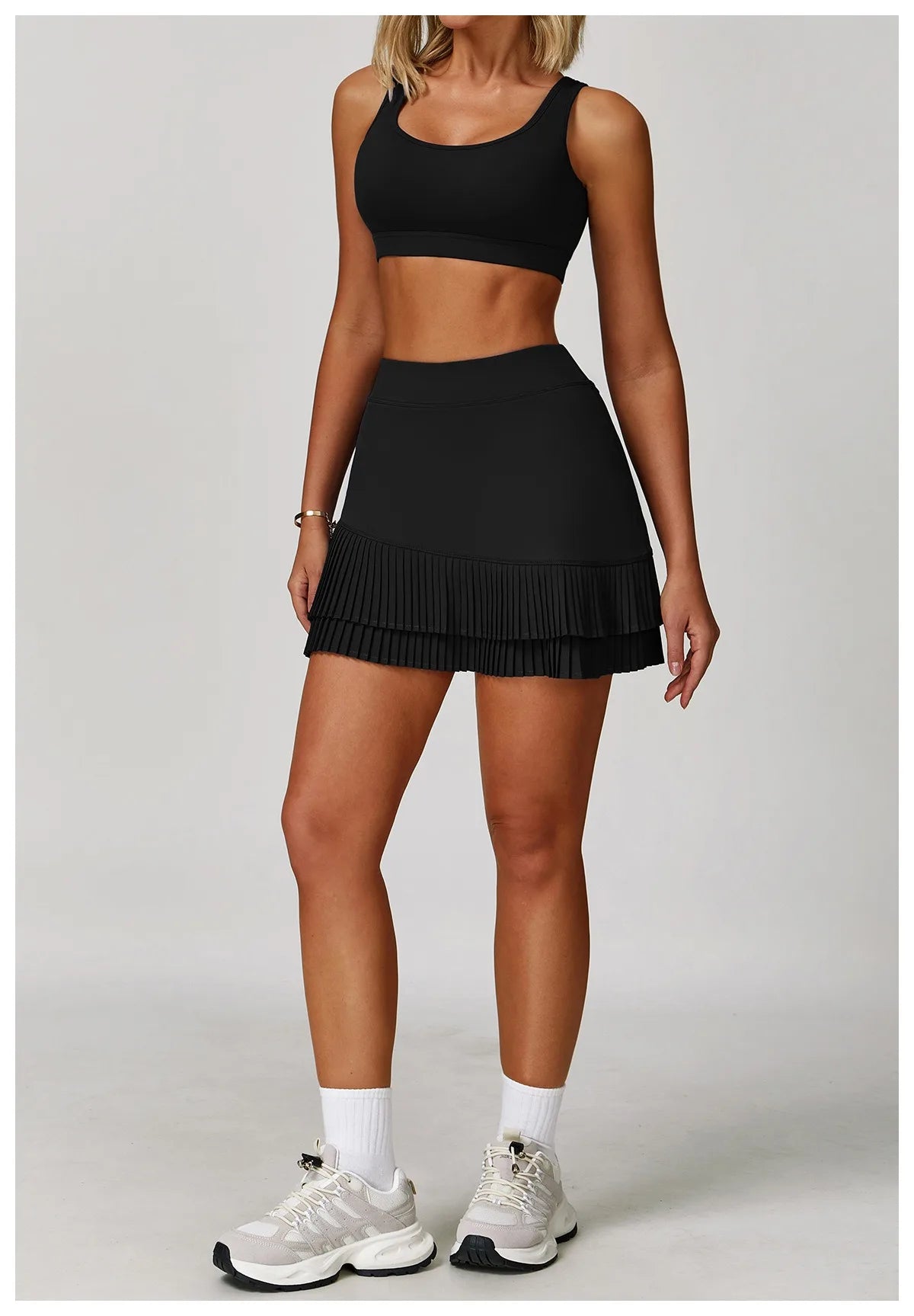 Workout Bra with Quick-Drying and High Impact Support