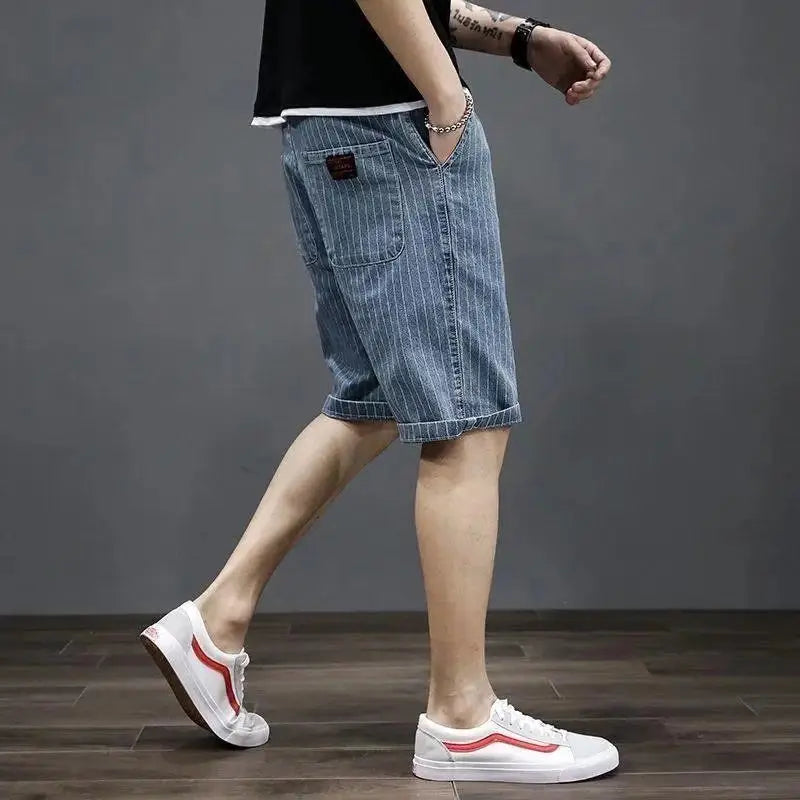 Men's Denim Shorts - Casual & Stretch Options Available