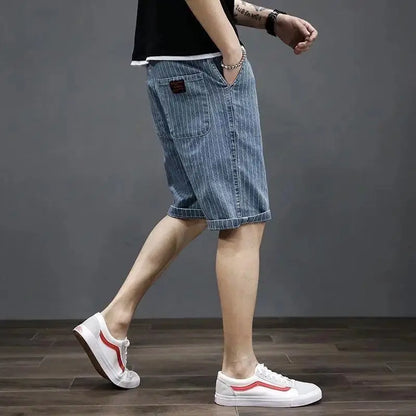 Men's Denim Shorts - Casual & Stretch Options Available