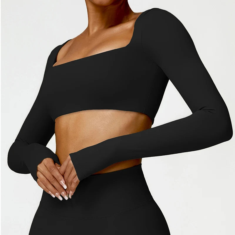 Gym Top - Quick Dry Sportswear & Fitness Crop Top