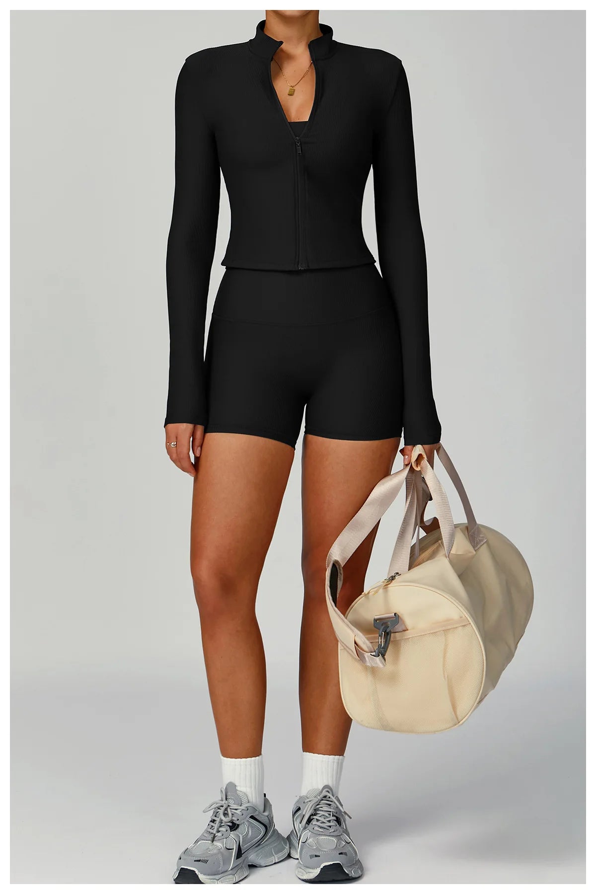 Yoga Jacket - Quick-Dry & Breathable Outdoor Workout Essential