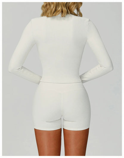 Yoga Jacket - Quick-Dry & Breathable Outdoor Workout Essential