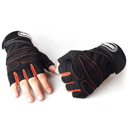 Weight Lifting Gloves With Wrist Wrap