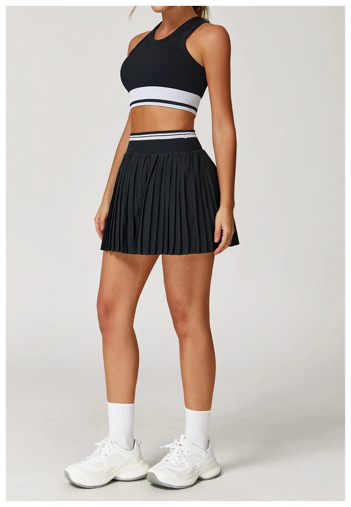 Tennis Dress Set - Quick-Drying Sportswear & Fitness Outfit