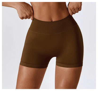 High Waist Yoga Shorts | Comfortable & Supportive Activewear