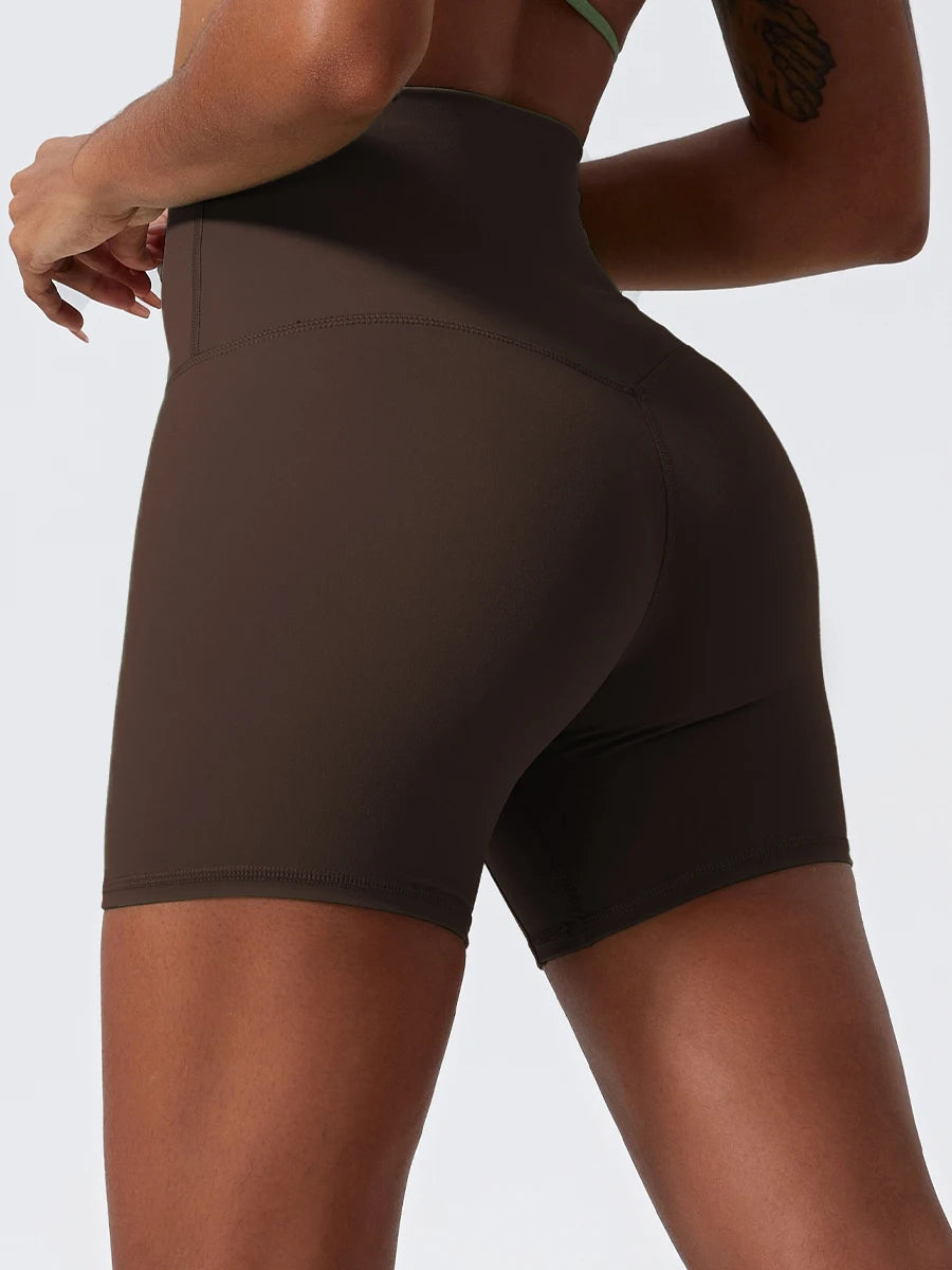 High Waist Yoga Shorts - Comfortable & Stylish Workout Gear