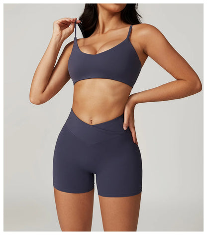 Sports Bra with Quick-Dry and Breathable Features