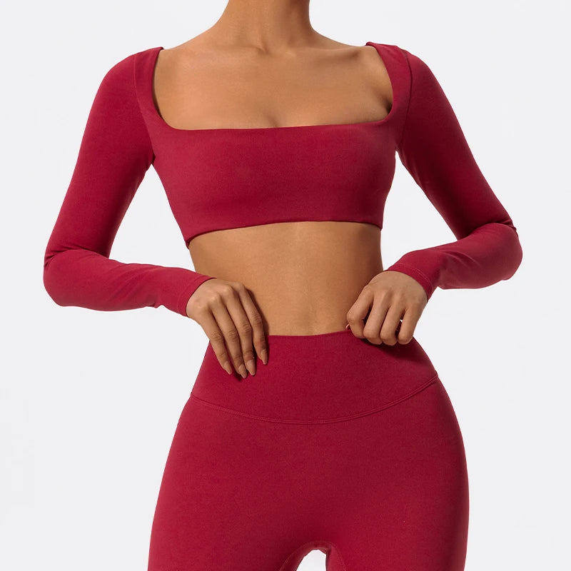 Gym Top - Quick Dry Sportswear & Fitness Crop Top