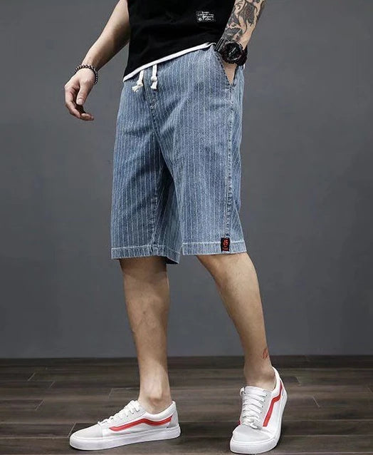 Men's Denim Shorts - Casual & Stretch Options Available