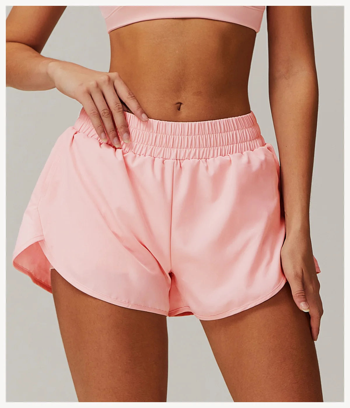 High Waist Sports Shorts - Comfort, Style, and Performance