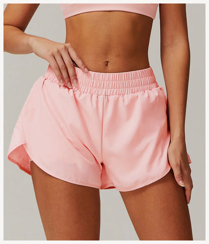 High Waist Sports Shorts - Comfort, Style, and Performance